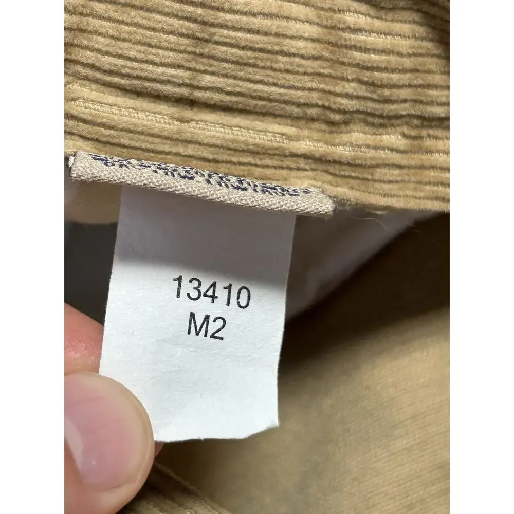 Bills Khakis M2 Corduroy Pants Mens 38x32 Relaxed Fit Tan Made in USA